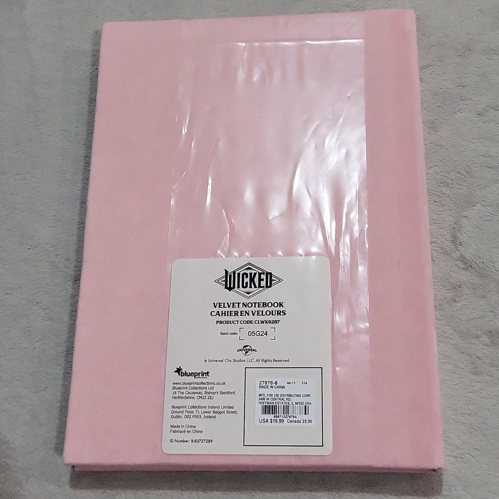 Wicked Pink and Gold 'The Best Witch of All' Journal